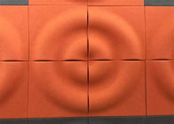 Пламя - шума панелей стены ретардант 3д изоляция жары искусства стены акустического Абсорбинг