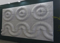 Пламя - шума панелей стены ретардант 3д изоляция жары искусства стены акустического Абсорбинг
