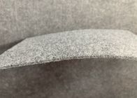 Меховая ковра войлока ткани войлока поверхности не сплетенная толщина цвета 3мм автомобильного серая